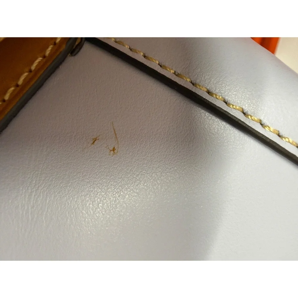 Dooney & Bourke Leather Carissa Satchel GLACIER BLUE PERIWINKLE GORGEOUS